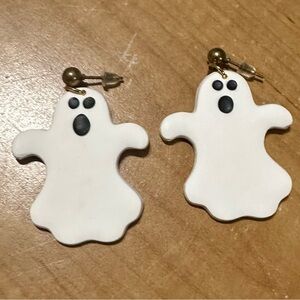 Halloween clay earrings